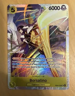 Borsalino EB04-058 SR ENGLISH - One Piece TCG Adventure on Kami's Island 2026 - Image 1