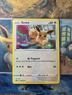 Eevee SWSH212 SWSH: Sword & Shield Promo Cards Holo - Image 1