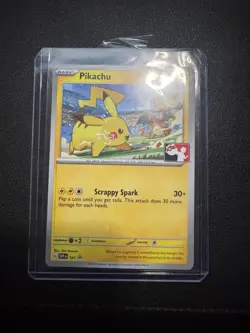 NM Pikachu SVP101 Black Star Promo Play League Pokemon Card TCG - Image 1