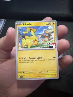 NM Pikachu SVP101 Black Star Promo Play League Pokemon Card TCG - Image 5