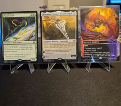 MTG Edge of Eternities Stellar Sights 3 Card Lot OUROBOROID + DAWNSHIRE + NEEDLE - Image 1