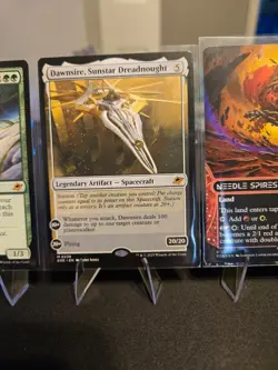 MTG Edge of Eternities Stellar Sights 3 Card Lot OUROBOROID + DAWNSHIRE + NEEDLE - Image 3