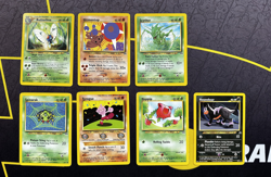 Pokemon TCG Neo Discovery Card Lot WOTC - Tyrogue, Houndour, Hitmontop LP/MP - Image 1
