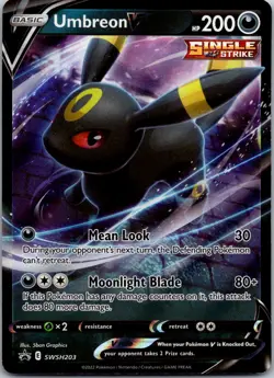 Umbreon V Promo SWSH: Sword & Shield Promo Cards SWSH203 NM - Image 1
