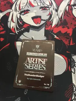 VCard Gamersupps Awakened Worlds Russia badger Topper Card 1st Edition - Image 2