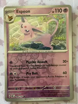 Pokemon Cards Lot Of 5 Eevee , 1 Umbreon , 1 Leafeon , 2 Esepeon, 1 Eevee - Image 4
