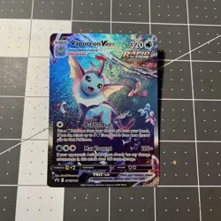 Vaporeon VMAX SWSH182 SWSH: Sword & Shield Black Star Promo Card Holo NM - Image 1