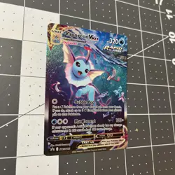 Vaporeon VMAX SWSH182 SWSH: Sword & Shield Black Star Promo Card Holo NM - Image 2