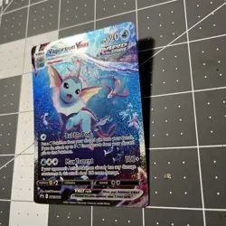 Vaporeon VMAX SWSH182 SWSH: Sword & Shield Black Star Promo Card Holo NM - Image 3