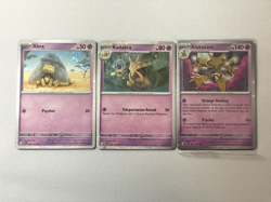 Abra Kadabra Alakazam Promo Lot Cosmos Holo Card SV Pokemon TCG NM - Image 1
