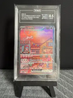 Mew ex 053 Sv: Scarlet & Violet Promo Cards Holo - TAG NM MT+ 8.5 - Image 1