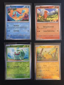 Costco 151 Mini Tin Promo Cards - 4× Cosmo Reverse Holo Card Set - Pokemon TCG! - Image 1