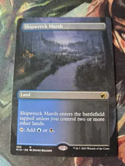 MTG Shipwreck Marsh Innistrad: Midnight Hunt 285 Regular Rare - Image 2