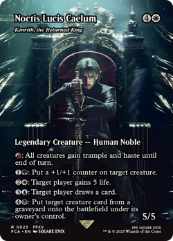 Noctis Lucis Caelum - FCA #23 | NORMAL | NM | MTG | BORDERLESS | FULL ART - Image 1