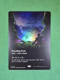 MTG Breeding Pool Borderless Foil Edge of Eternities 278 EOE - Image 3