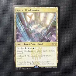 Spara's Headquarters Streets of New Capenna Regular Rare NM MTG 257/281 - Image 1