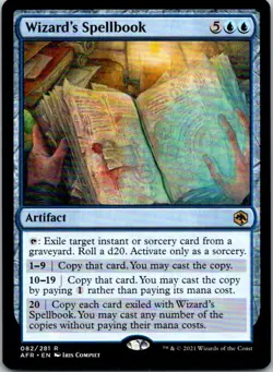 Wizard's Spellbook Adventures In The Forgotten Realms NM - Image 1