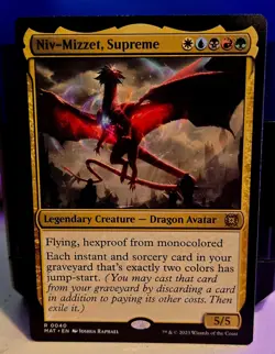 magic the gathering - Niv-Mizzet, Supreme - Legendary Creature - Rare - Dragon - Image 1