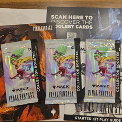 Pack of 3 - Magic the Gathering FINAL FANTASY Collector Booster Packs MTG ENG 🔥 - Image 1