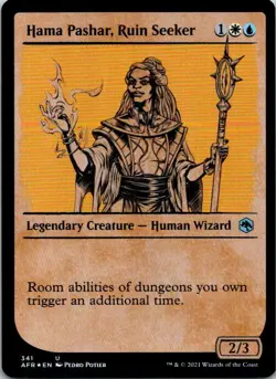 Hama Pashar, Ruin Seeker Foil Showcase Adventures In The Forgotten Realms NM - Image 1