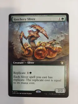 Hatchery Sliver (Extended Art) Commander Masters Regular - Image 1