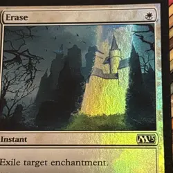 Erase FOIL Magic 2013 / M13 White Common MAGIC GATHERING Free Shipping - Image 2