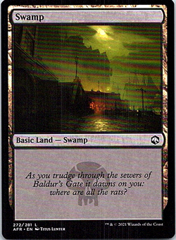 Swamp (272) Adventures In The Forgotten Realms Near Mint 4x x4 - Image 1