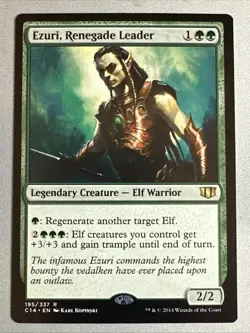 MTG / Ezuri, Renegade Leader / C14 / #195 / Regular / Rare / NM - Image 1