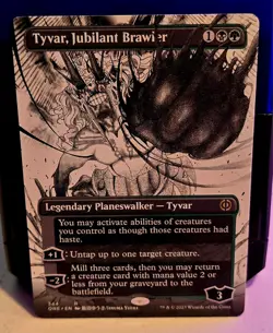 magic the gathering - Tyvar, Jubilant Brawler - Legendary Planeswalker - Rare - Image 1