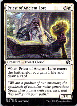 Priest Of Ancient Lore Adventures In The Forgotten Realms Near Mint X1 - Image 1