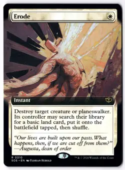 Erode (Extended Art) SOS 310 Magic: The Gathering R NM - Image 1