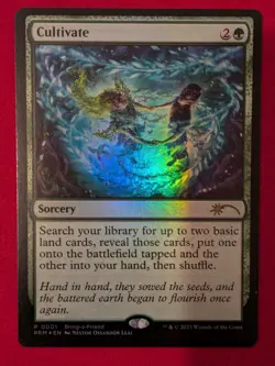 Cultivate Promo Foil R NM Magic online promo Bring a friend MTG - Image 1
