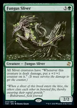 Fungus Sliver [Time Spiral Remastered] Magic MTG - Image 1