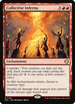 Collective Inferno ECL #132 Rare Lorwyn Eclipsed Magic: The Gathering Near Mint - Image 3