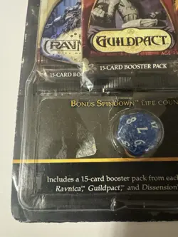 Vintage MTG Ravnica Guildpact Dissension Sealed 3-Pack Blister WOTC See Pics. - Image 4