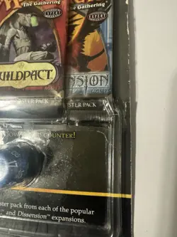 Vintage MTG Ravnica Guildpact Dissension Sealed 3-Pack Blister WOTC See Pics. - Image 5