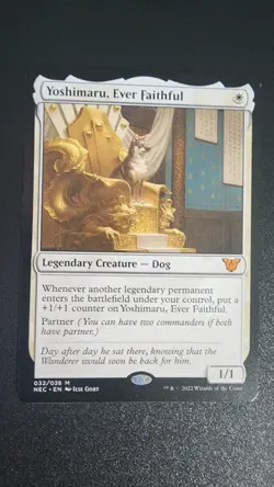 Yoshimaru, Ever Faithful Commander: Kamigawa: Neon Dynasty Regular - Image 1