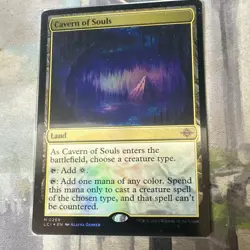 Magic: The Gathering Cavern of Souls The Lost Caverns of Ixalan Foil Land 0269 - Image 1