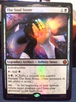 The Soul Stone FOIL [SPM - 66] - NM [ TCG MTG Spiderman Pack fresh minty +extra - Image 1