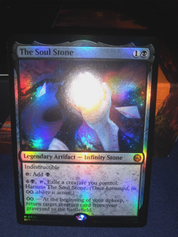 The Soul Stone FOIL [SPM - 66] - NM [ TCG MTG Spiderman Pack fresh minty +extra - Image 5