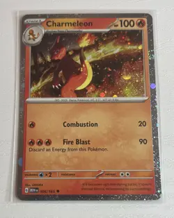Pokemon – Charmeleon Cosmos Holo 005/165 - Near Mint – Scarlet & Violet 151 - Image 1