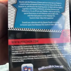 Pokemon Scarlet & Violet Black Bolt Booster Bundle Box [Zekrom] 2025 6 Packs - Image 4