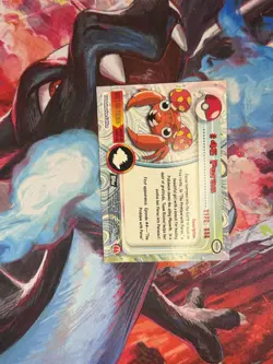 1999 TOPPS POKEMON - # 46 PARAS - BLACK LOGO - TV ANIMATION- LOOK !! - Image 2