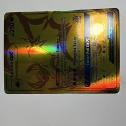 Lunala GX 172/156 Secret Rare Full Art Holo Pokemon TCG 250 HP - Image 4