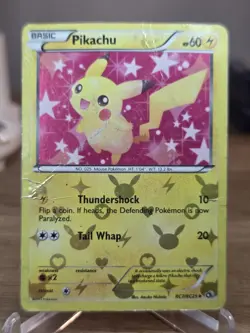 Pikachu RC7/RC25 Holo Pokemon Legendary Treasures: Radiant Collections - Image 3