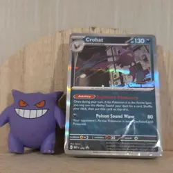 Crobat 076 Chaos Rising Rare Holo English Pokemon Card - Image 1