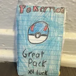 Pokemon cards real cards four times luck made by me - Image 1