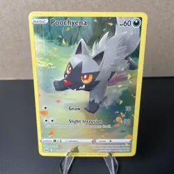 Pokemon Poochyena GG33/GG70 Crown Zenith Galarian Gallery Ultra Rare NM - Image 1