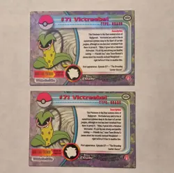 Topps Pokemon Topps Chrome TV Animation Edition Victreebel #71 Foil x2 - Image 2
