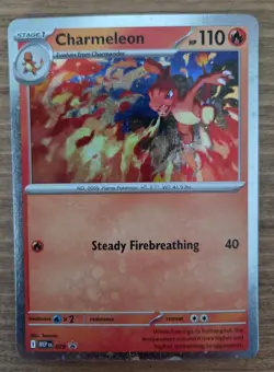 Pokemon Charmeleon Cosmos Holo Black Star Promo 079 - NM - Image 1